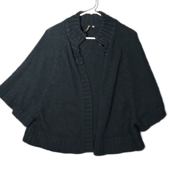 Susan Lawrence Black Large Sweater Cardigan - Picture 1 of 7